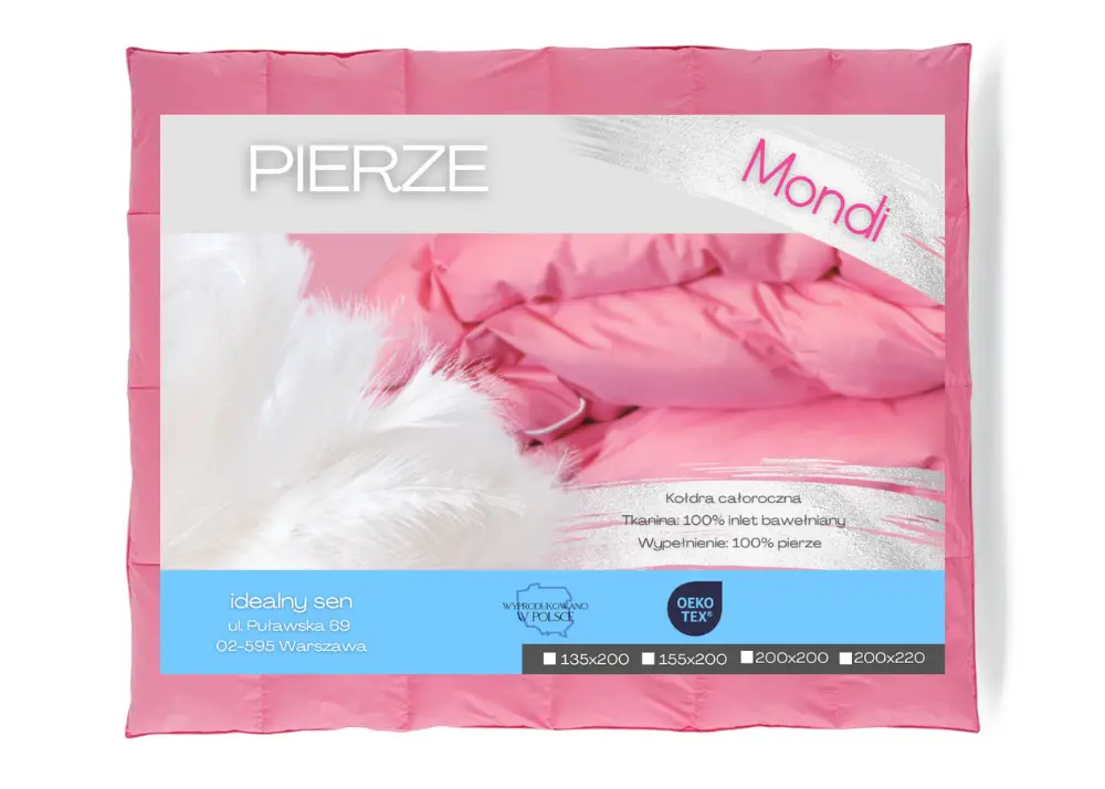 Mondi Kołdra Pierzowa